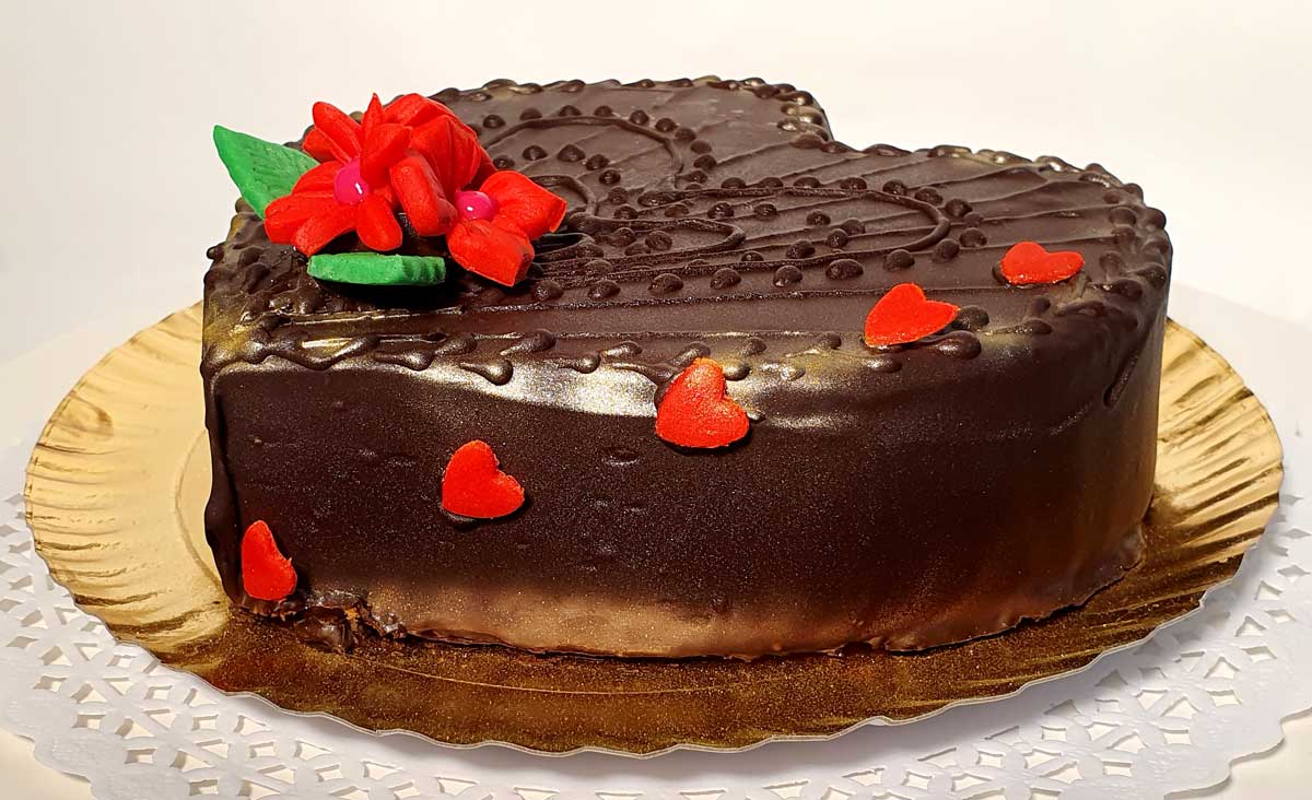 Tort ciocolată (Sf Valentin)